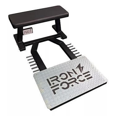 Imagem de Banco de Elevação Pelvica com Barra e Elastico Academia Musculação