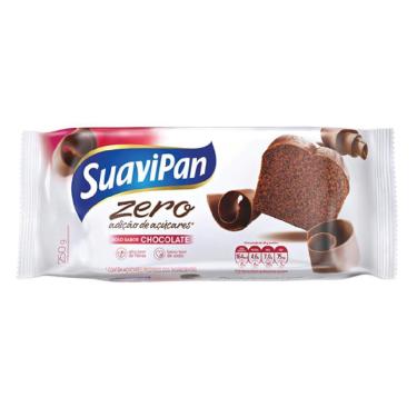 Imagem de Bolo Zero Açúcar De Chocolate SuaviPan 250g-Unissex