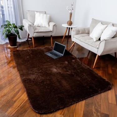 Imagem de Tapete Para Sala, Quarto Felpudo 1,00 x 1,40 mt