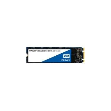 Imagem de SSD 500 GB WD Blue, M.2, Leitura: 560MB/s e Gravação: 530MB/s - WDS500G2B0B