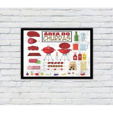 Imagem de Placa Decorativa MDF Cantinho do Churrasco 42