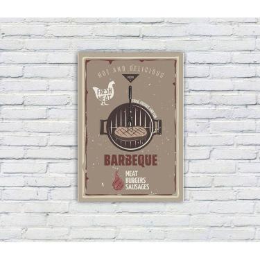 Imagem de Placa Decorativa MDF Cantinho do Churrasco 04