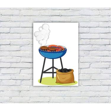 Imagem de Placa Decorativa MDF Cantinho do Churrasco 25