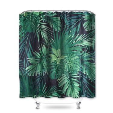 Imagem de Cortina de chuveiro DIDIHOU impermeável 3D Landscape Pattern