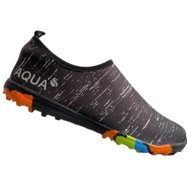 Imagem de Aqua, Tenis Sapatilha Aquática Hibrida Malhada, Ciclismo, Bike, Esportes Aquaticos, Trilha, caminhada, Praia e Corais (SAP-AQ-HIB-MAL, BR, Adulto, Numérico, 43)