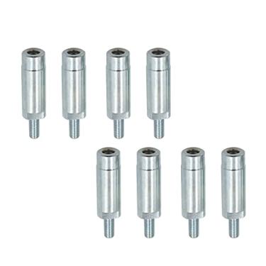 Imagem de LVOUP Conjunto de 8 espaçadores de roda de 12,7 cm de alto desempenho para qualquer quadriciclo usando os parafusos de roda comuns de 10 x 1,25 mm compatíveis com veículos recreativos, carrinho de kart, quadriciclo, UTV