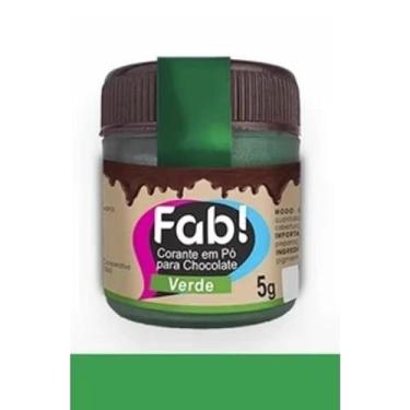Imagem de Corante em Pó Para Chocolate Fab 5 Gramas (Escolha a Cor) (Verde, 5g)