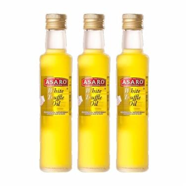 Imagem de Kit 3X: Azeite Extra Virgem Italiano Trufa Branca Asaro 250ml