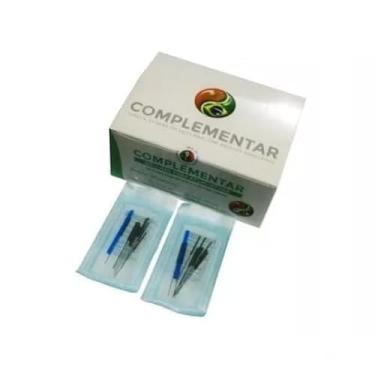 Imagem de Agulha Acupuntura Complementar Sistêmica Anvisa 1000 Agulhas 0,20x30