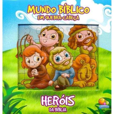 Imagem de Mundo Bíblico em Quebra-cabeça - Heróis da Bíblia