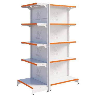 Imagem de Gôndola Fit Centro 1 Ponta E 1 Inicial 2,02m Expositro De Mercado Amapá