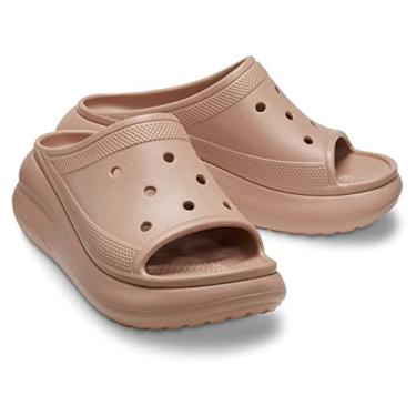 Imagem de CROCS Classic Crush Slide - Cork - M12, 208731-2CC-M12, Unisex Adult, Cork, M12