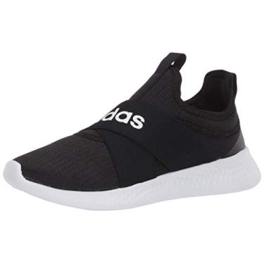 Imagem de adidas Tênis de corrida feminino Puremotion Adapt, Core Black/Calçado Branco/Cinza Five, 41