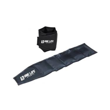 Imagem de Par de Caneleira Tornozeleira Profissional 3kg - One Life