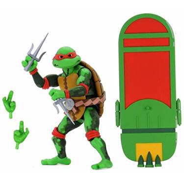 Imagem de Raphael Figure 15 cm Turtles in Time - TMNT - Tartarugas Ninjas - NECA