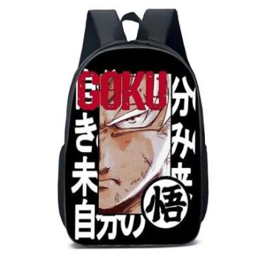 Imagem de MOCHILA ESCOLA INFANTIL JUVENIL ANIME GOKU-Unissex