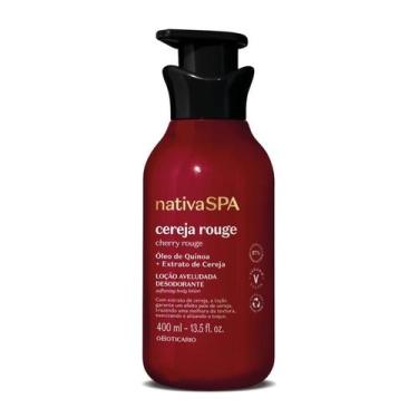 Imagem de Loção Aveludada Desodorante Corporal Nativa Spa Cereja Rouge 400ml - o