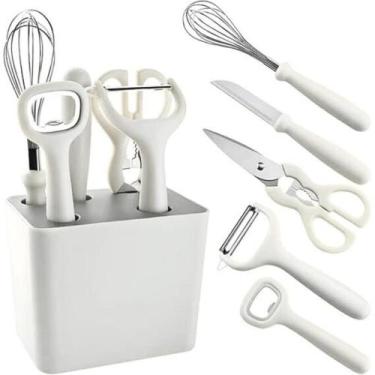 Imagem de Conjunto De Cozinha Completo Abridor Fuê Tesoura Utensílios - bbless