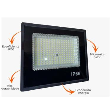 Imagem de Refletor Led Minia Bivolt 300W IP66 Branco Frio