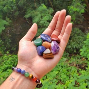 Imagem de Kit pedras 7 chakras - DECORE CASA