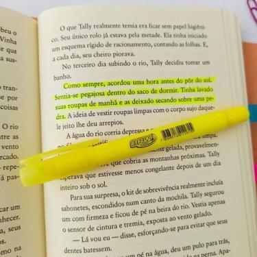 Imagem de Caneta Marca Texto em Gel - BRW, Amarelo