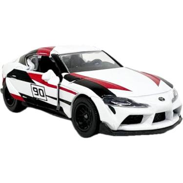 Imagem de Miniatura - 1:59 - Toyota Gr Supra N° 90 - Branco - Racing Sports Premium - Majorette 212052793STB