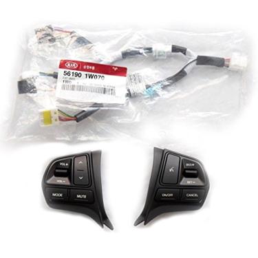 Imagem de Kia Motors OEM interruptor de controle de volante genuíno 1p, Auto Cruise 1p, cabo de extensão 1p conjunto para 2012 ~ 2014 Kia Rio: All New Pride (4door/5door)