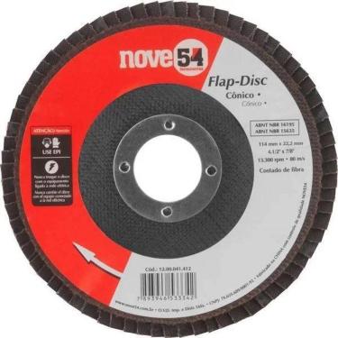 Imagem de Disco Flap Disc Conico 4.1/2 G40 - Nove54
