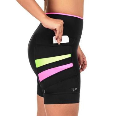 Imagem de Short Compressão Corrida Pro Racing Pink Collor - ElementFit, G 44-46
