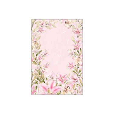 Imagem de Painel De Festa Vertical 1,50 x 2,20 - Flores  Lírios Rosas 132 - Via 
