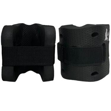 Imagem de Par de Caneleiras Aquáticas Em EVA Peso 2 à 3kg DF4031-PT Preto Dafoca