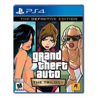 Imagem de GTA Grand Theft Auto The Trilogy Definitive Edition PS 4 Mídia Física 
