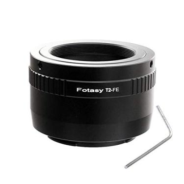 Imagem de Fotasy Adaptador de montagem em T para Sony E-Mount, adaptador de montagem T2 E, adaptador de telescópio Emount T, serve para Sony NEX-5T NEX-6 NEX-7 a3000 a3500 a500 a5100 a6000 a6100 a6300 a6400 a6500 a66000 , Montagem em T - E-Mount