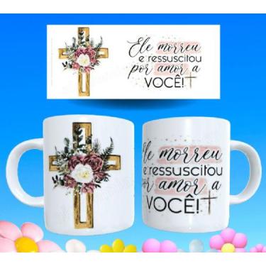 Imagem de Caneca gospel frases religiosas versículos bíblicos motivacionais 46 -