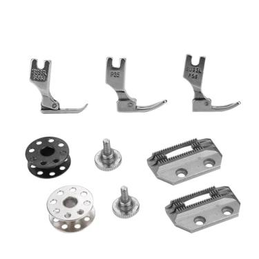 Imagem de Conjunto de Ferramentas de Peças Sobressalentes Regulares de Acessórios para Máquinas de Costura de Cama Plana Industrial de 27 Peças Usando Acessórios de Máquinas de Costura