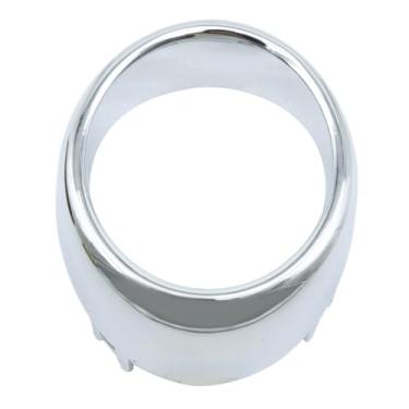 Imagem de MDEOOSKY 62257-1MS2A para-choque dianteiro esquerdo do lado do motorista acabamento cromado anel moldura luz de neblina, substituição para INFINITI G37 M56 M37 G25 Q70 2010-2014, substitui 622571MS2A