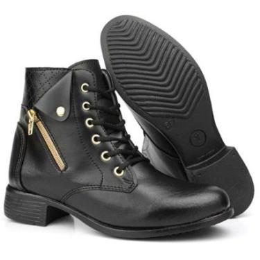 Imagem de Bota Coturno Dona Beja Salto Baixo Feminina-Feminino