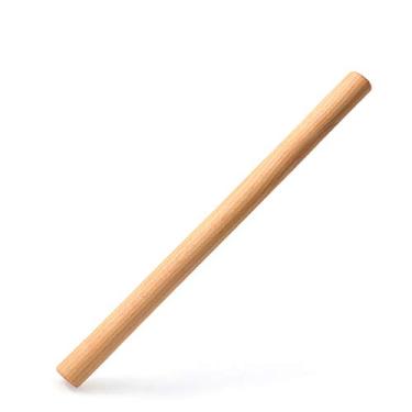 Imagem de Rolo de massa de madeira antiaderente clássico para assar biscoitos, pastelaria, pizza