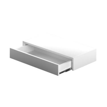 Imagem de Gaveta em MDF Aparador para Quarto Sala Salão de Beleza Escritório(Branco 60 cm)