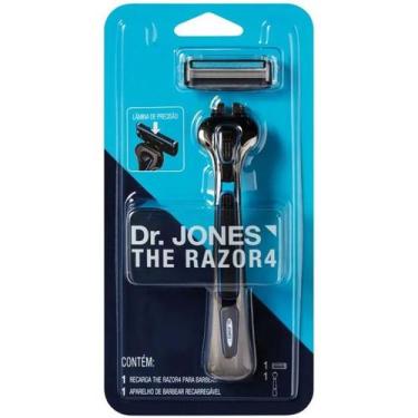 Imagem de Aparelho de Barbear Recarregável The Razor 4 + 1 recarga - Dr. Jones
