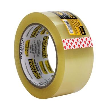 Imagem de Fita Adesiva Rolo 200 Metros Transparente Durex Embalagem - STARTOOLS