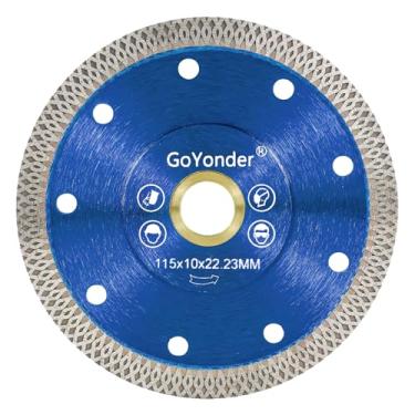 Imagem de GoYonder Lâmina de serra diamante super fina de 4,5 polegadas para cortar azulejos de porcelana, cerâmica de granito, GoYonder, 4.5"