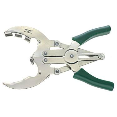Imagem de Stahlwille Alicate de anel de pistão 74152002, para montagem e remoção de anéis de pistão, niquelado brilhante, forte e fácil de usar, tamanho 2, para anéis de pistão 80-120 mm