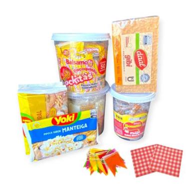 Imagem de Kit Nº7 com 180 Doces Festa Junina Julina São João Arraiá - Genérica