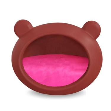 Imagem de Casa Cama Toca Pet Cachorro E Gato Com Almofada Dupla Face P - Foster 