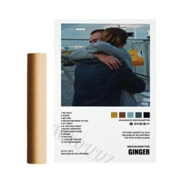 Imagem de Drake Lana Del Rey Hip Hop Música Álbum Impressão Em Tela Arte De Pare