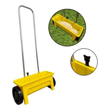 Imagem de Espalhador De Adubo Adubadeira Semeadeira Gramado 10kg - Importway