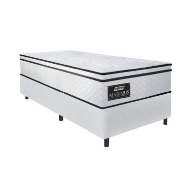 Imagem de Cama Box Solteiro Gazin Colchão Molas Ensacadas Maximus