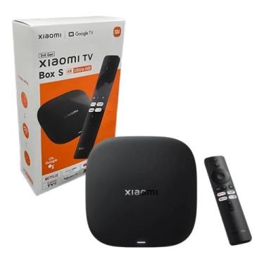 Imagem de Mi Tv Box S Xiaomi Terceira Geração 4k Ultra Hd Bi Volt Cor Preto Tipo