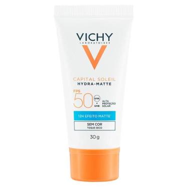 Imagem de Protetor Solar Hidratante Vichy Capital Soleil Hydra-Matte FPS50, 30g